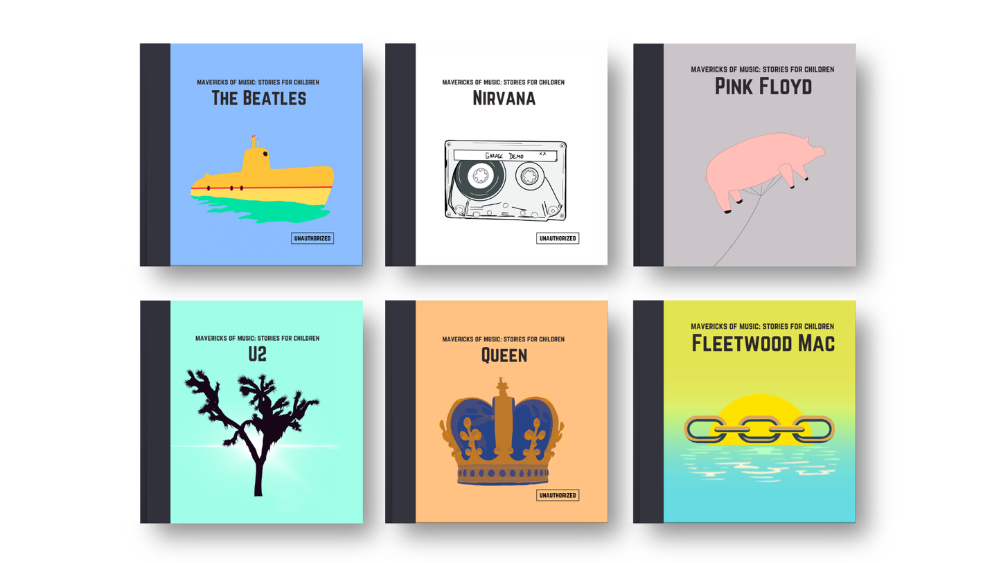 Legendary Bands Collection (40% off, 6 books)